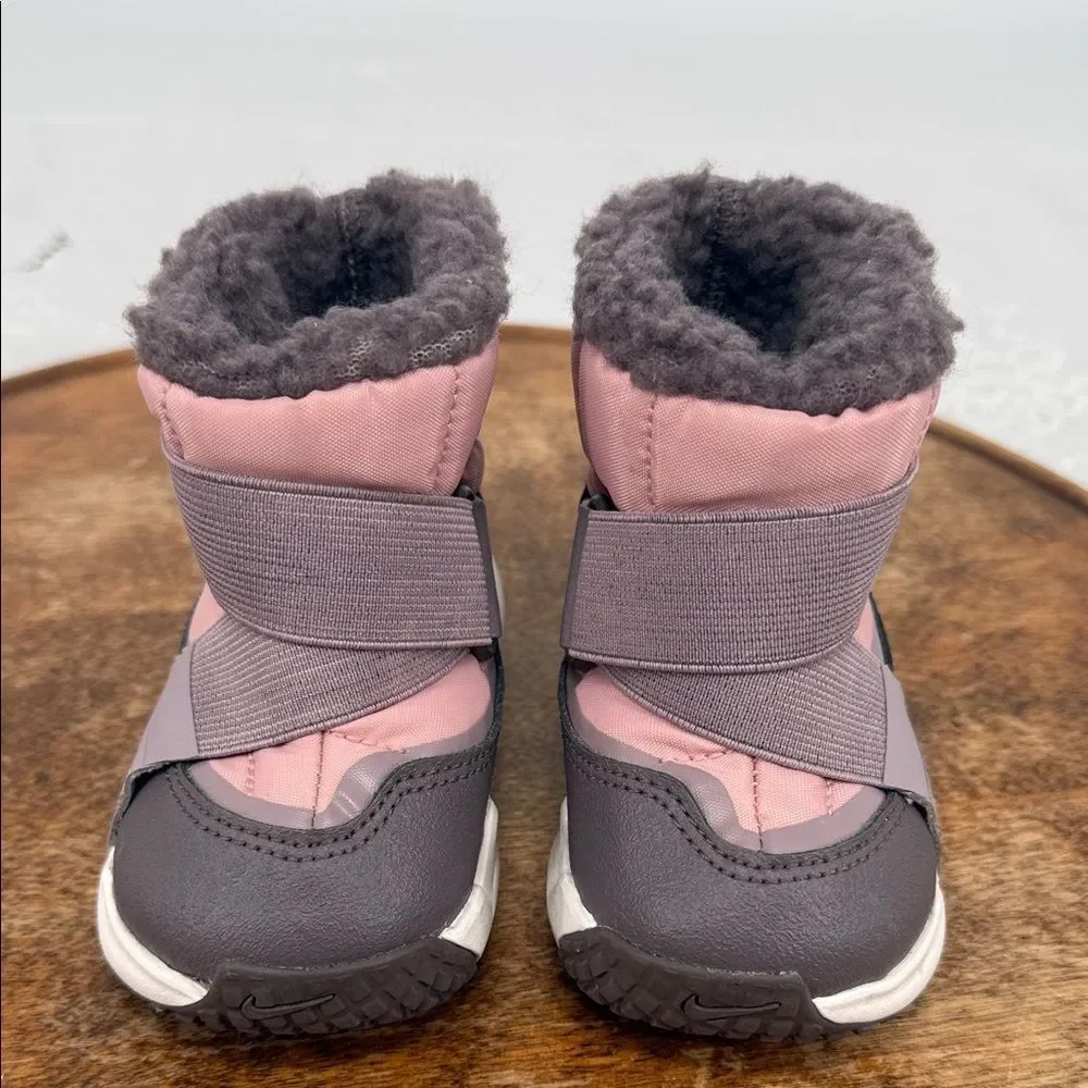 Nike Boots Toddler Baby Kids Girls 4C Flex Advance Winter Snow Pink Glaze